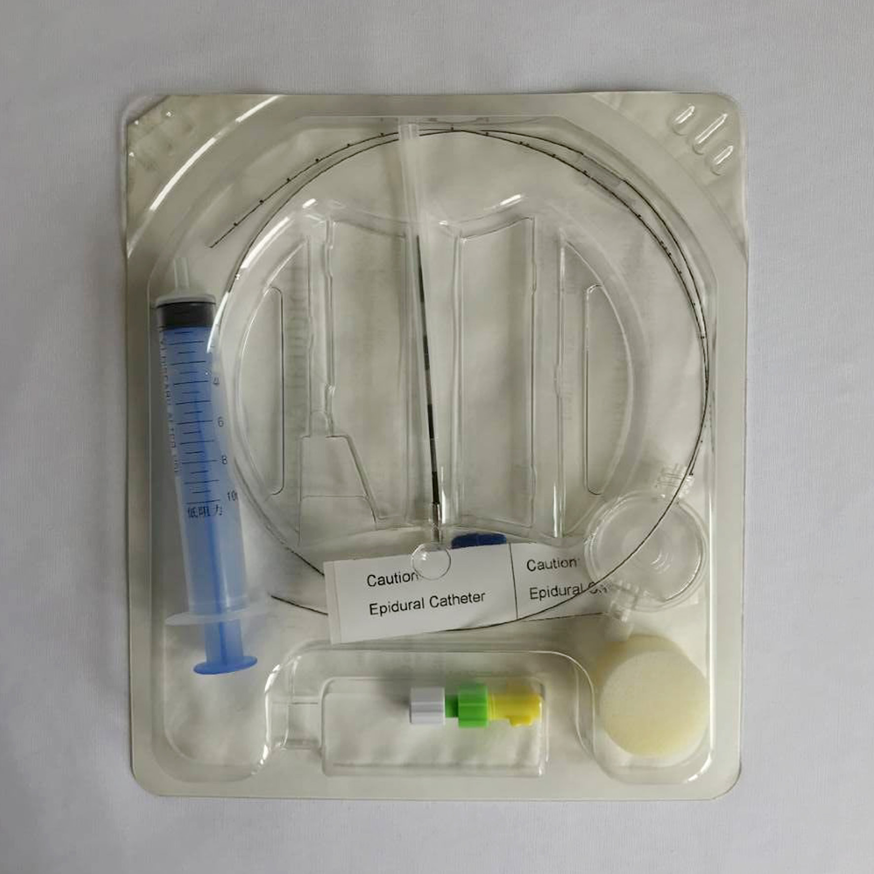 Disposale central venous catheter kit for hemodialysis